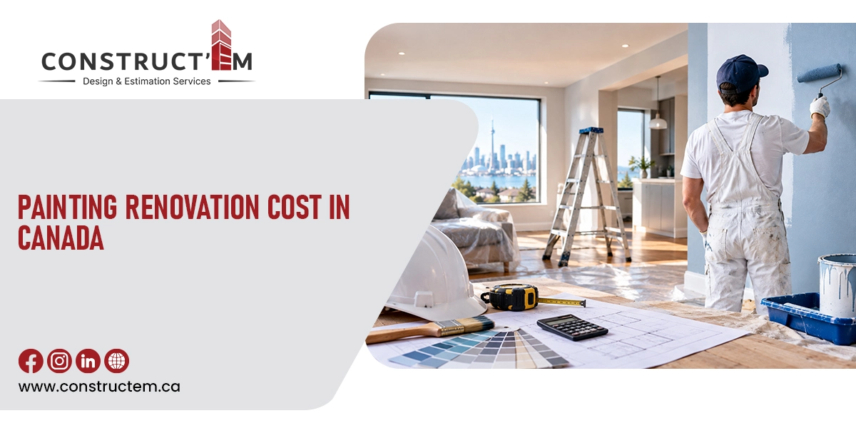 Painting Renovation Cost in Canada